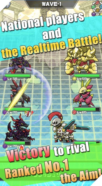 Capsule toy Monsters - Game nhập vai turn-based sở hữu dàn quái vật lên tới 200 loài