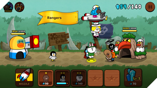 Một game rất hay được phát hành bởi LINE