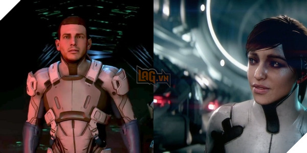 Mass Effect: Andromeda cùng tồn tại hai nhân vật nam và nữ