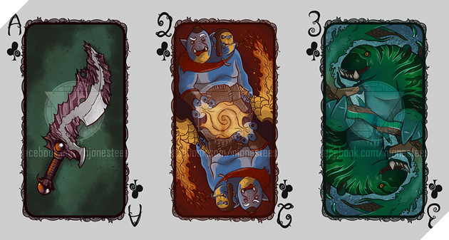 Khi hero của Dota 2 là các lá bài