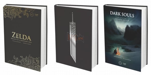 Sách về Dark Souls, Zelda và Final Fantasy VII đang góp vốn trên Kickstarter