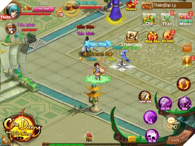 
Đồ họa đầy màu sắc và hình ảnh phong cách chibi là điểm cộng cho Cửu Dương Thần Công
