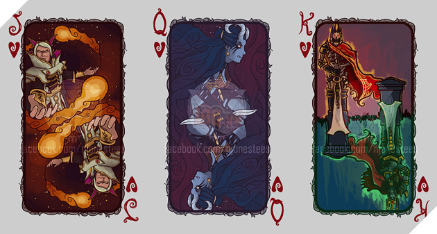 Khi hero của Dota 2 là các lá bài 13