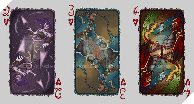 Khi hero của Dota 2 là các lá bài 10