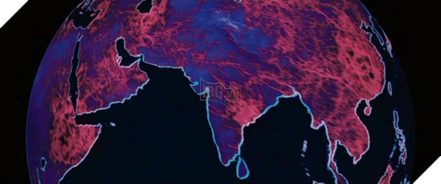 
Bản đồ cho thấy tốc độ lây lan của t-Virus khi thoát ra khỏi “Hivemind”, Nhật Bản (RE3, phim)
