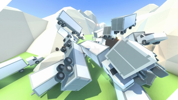 Nhảy loạn cào cào trên nóc xe tải với Clustertruck 2