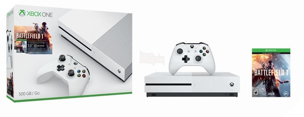 Microsoft công bố các gói Xbox One S Battlefield 1