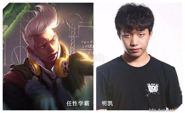 Bộ ảnh hài hước so sánh người nổi tiếng với tướng Liên Minh Huyền Thoại