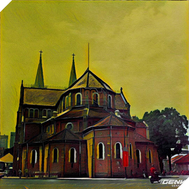 Hãy chiêm ngưỡng Sài Gòn đẹp lạ lùng qua tranh sơn dầu, tất cả chỉ nhờ một ứng dụng trên điện thoại 9