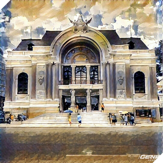 Hãy chiêm ngưỡng Sài Gòn đẹp lạ lùng qua tranh sơn dầu, tất cả chỉ nhờ một ứng dụng trên điện thoại 59