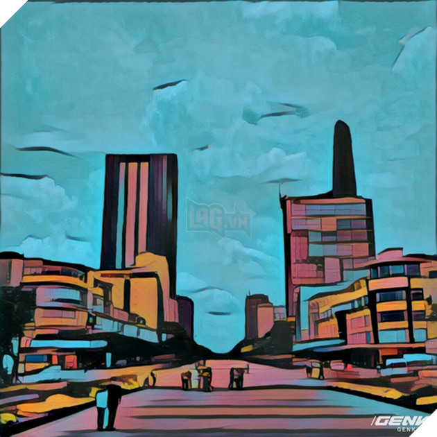 Hãy chiêm ngưỡng Sài Gòn đẹp lạ lùng qua tranh sơn dầu, tất cả chỉ nhờ một ứng dụng trên điện thoại 39