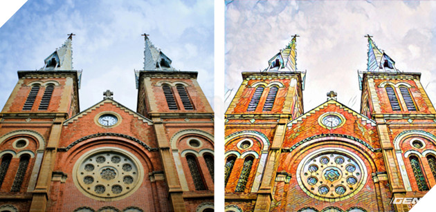 
Một tác phẩm được biến hóa từ bàn tay phù thủy Prisma.
