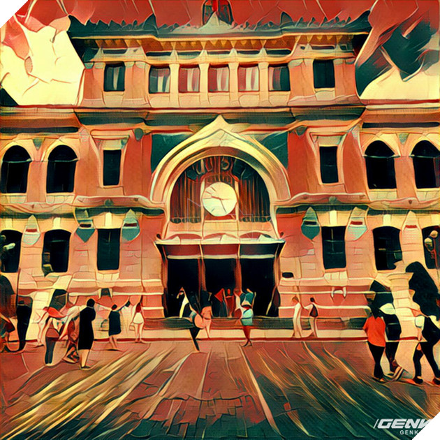 Hãy chiêm ngưỡng Sài Gòn đẹp lạ lùng qua tranh sơn dầu, tất cả chỉ nhờ một ứng dụng trên điện thoại 44