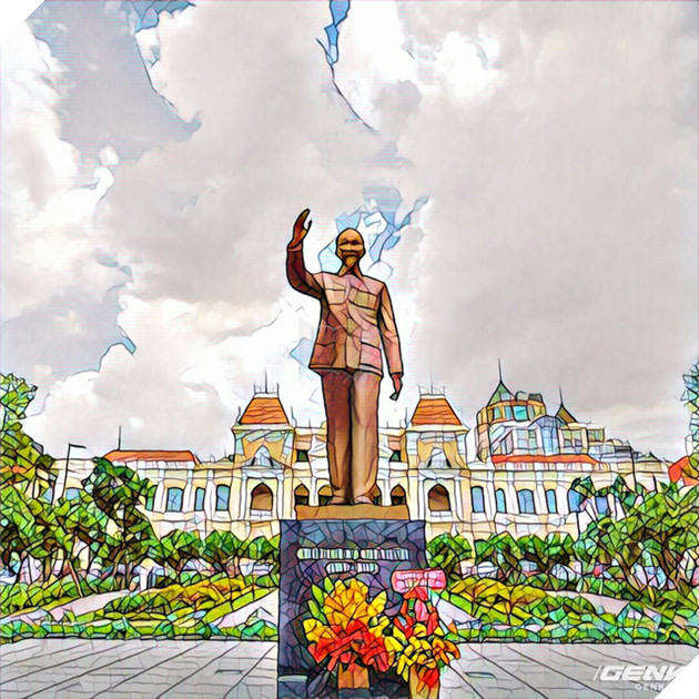 Hãy chiêm ngưỡng Sài Gòn đẹp lạ lùng qua tranh sơn dầu, tất cả chỉ nhờ một ứng dụng trên điện thoại 34