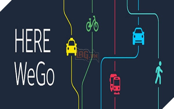 HERE Maps đổi tên thành HERE WeGo và cập nhật thêm tính năng mới thú vị. 