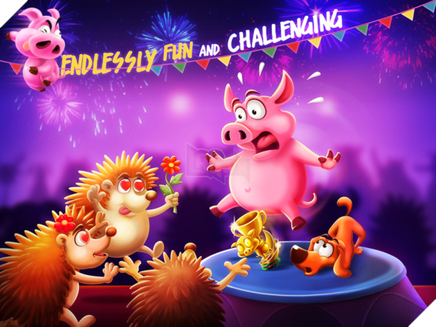 Người Việt đã hồi sinh game rạp xiếc 30 năm tuổi trên 4 nút