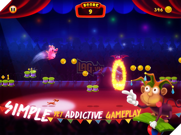 Người Việt đã hồi sinh game rạp xiếc 30 năm tuổi trên 4 nút