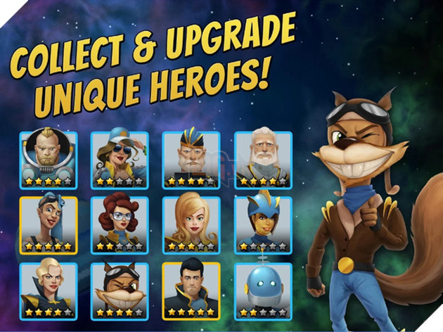 Star Squad - Xây dựng hạm đội và chinh phục vũ trụ bao la