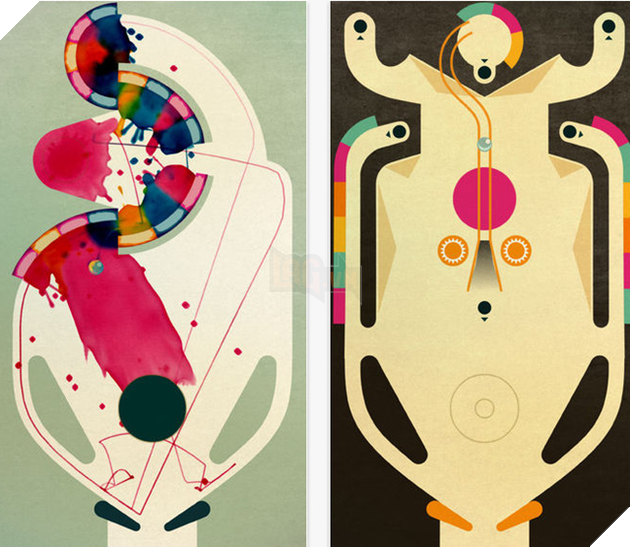 Giao diện game Inks, một trong các ứng dụng đạt giải Design Awards 2016