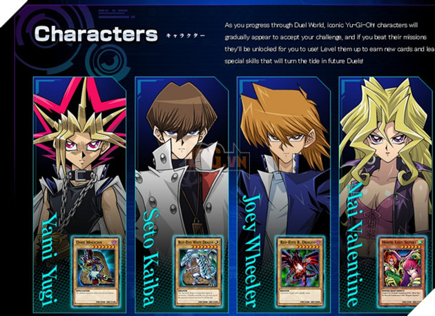 Yugi Oh! DUEL LINKS ENGLISH: ''Vua trò chơi'' sắp xuất hiện trên di động