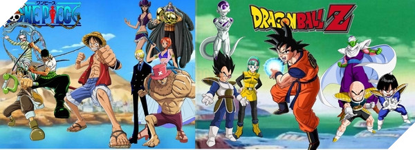 Khi các nhân vật trong Dragon Ball Z và One Piece cùng “thượng đài” 2