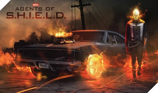 Ghost Rider lộ diện ảnh xuất hiện trong season thứ tư của Agents of SHIELD 2