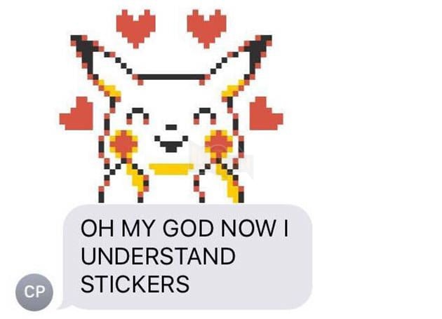 Những mẫu sticker thú vị nhất trên iMessage của iOS 10.