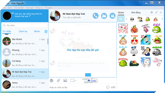 Nhung meo can biet khi su dung Zalo tren may tinh hinh anh 1