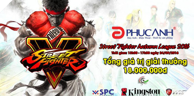 Street Fighter - bộ môn e-Sport đỉnh cao lại có giải đấu lớn