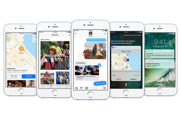  iOS 10 cho tải về từ giữa tháng chín. 