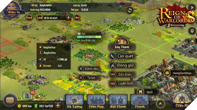 Reign of Warlords tái khẳng định chiến thuật thời gian thực là xu hướng