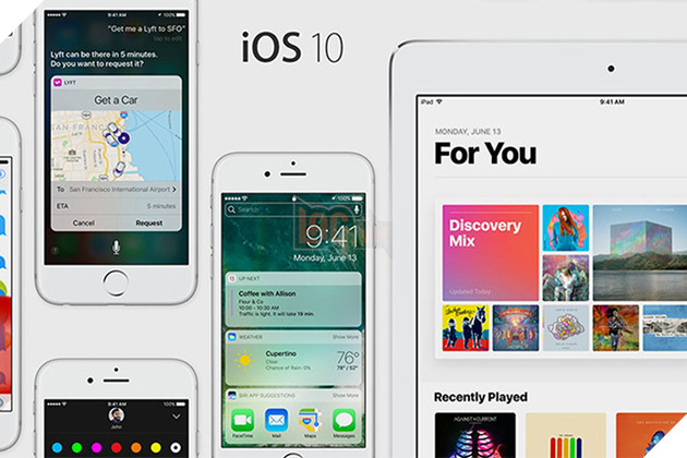 iOS 10 ra mắt bản public beta cho người dùng. 