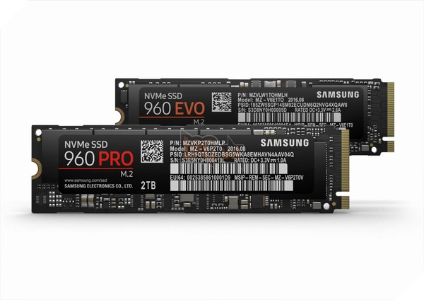 Samsung công bố ổ cứng SSD 960 Pro: Nhanh nhất, lớn nhất 2