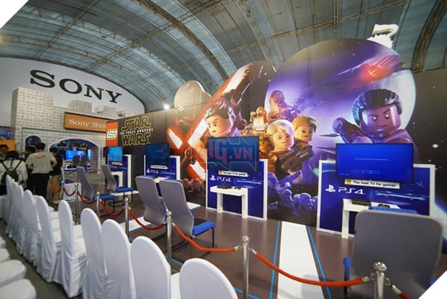 
Không gian trải nghiệm game cách biệt với những khu vực khác.
