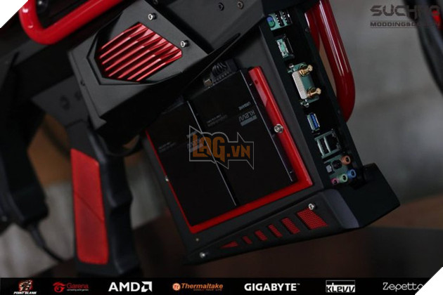 Ngất ngây với bộ case máy tính được mod thành hình súng ba-zét cực đẹp 23