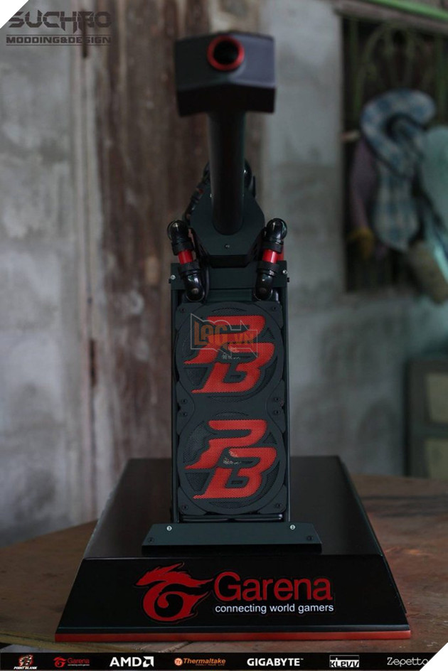 Ngất ngây với bộ case máy tính được mod thành hình súng ba-zét cực đẹp 27