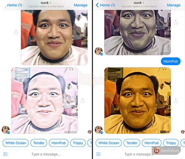 Xoá Prisma đi, giờ Facebook Messenger là đủ để chỉnh ảnh nghệ sống ảo - ảnh 2