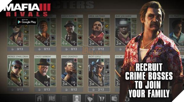 Game Mafia III với phong cách RPG trên di động