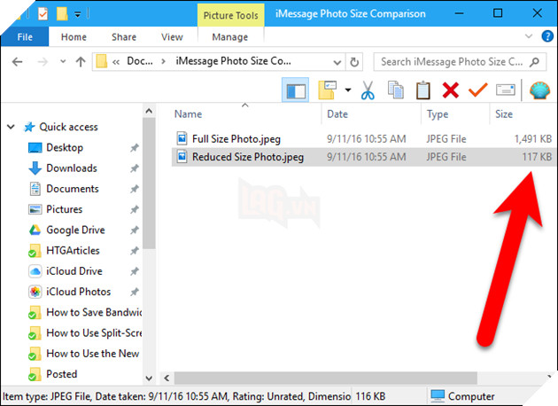 Cách tiết kiệm 3G khi gửi ảnh qua iMessage trên iOS 10.  2