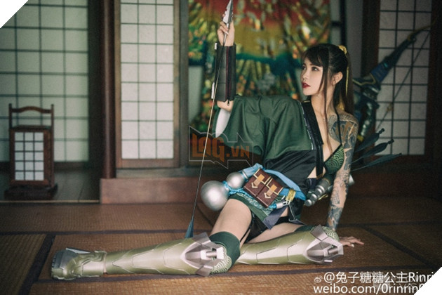 Bỏng mắt với album ảnh Cosplay Nữ Hanzo của Overwatch 5