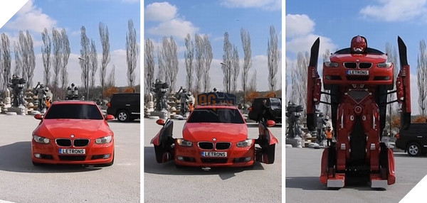 Thành công trong việc chế tạo ra một Transformers ngoài đời thật