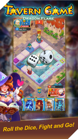 Tavern Game - Game turn-based kết hợp thẻ bài tung xí ngầu cực hay