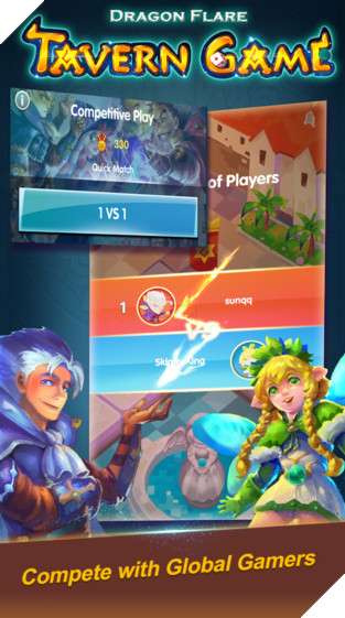 Tavern Game - Game turn-based kết hợp thẻ bài tung xí ngầu cực hay