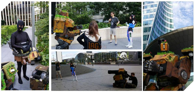 Overwatch: Bạn sẽ phải bất ngờ với cosplay Bastion đẹp ngoài sức tưởng tượng này