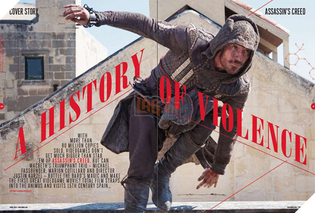 Phim Assassin's Creed tiết lộ hàng loạt hình ảnh mới