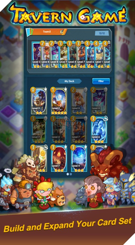 Tavern Game - Game turn-based kết hợp thẻ bài tung xí ngầu cực hay