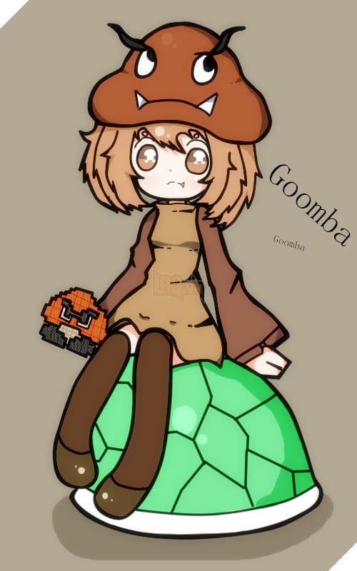 Sẽ thế nào khi mọi sinh vật trong "Mario" đều có diện mạo con người?