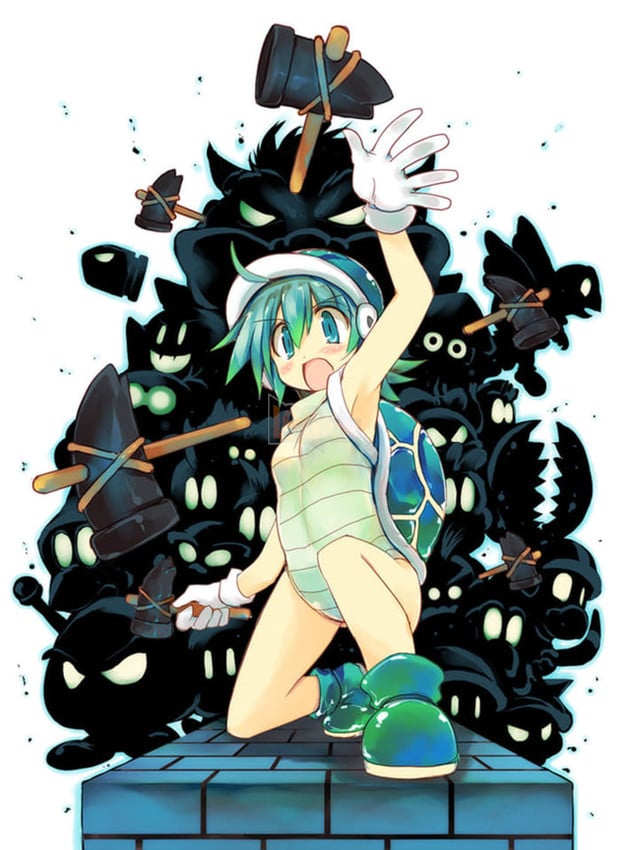 Sẽ thế nào khi mọi sinh vật trong "Mario" đều có diện mạo con người?