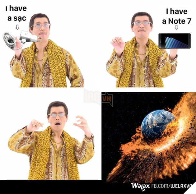 Đau cả bụng với cả đống ảnh chế từ ông chú trong ca khúc Apple Pen 9