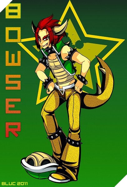 Sẽ thế nào khi mọi sinh vật trong "Mario" đều có diện mạo con người?